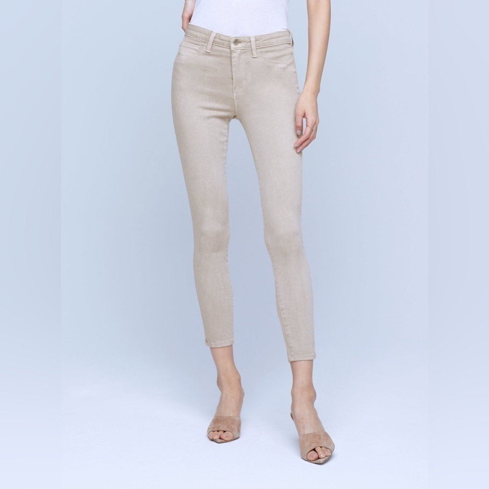 L’Agence Margot Jeans in Biscuit Color
